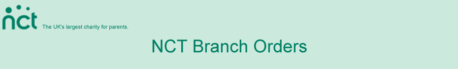 NCT Branch Orders